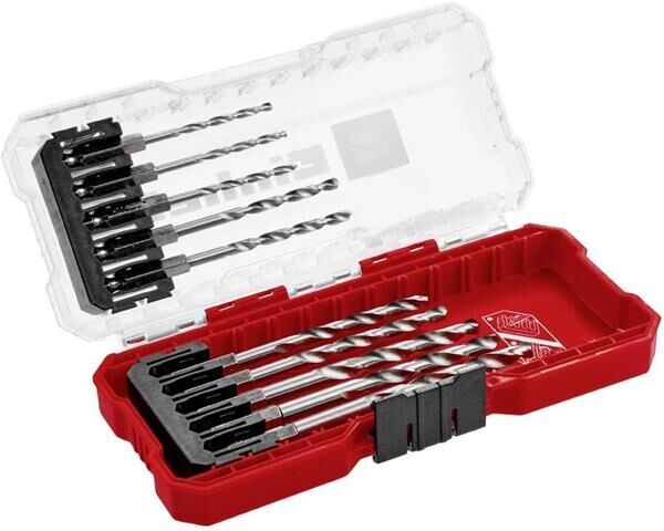 Einhell S-Case 10 Parçalı Metal Matkap Ucu Seti (Hss4241 Çelik, E 6.3 Şaft, 135° Split-Point Uç, Rulo Haddelenmiş Tip N Spiral, Saklama Kutusu Dahil)