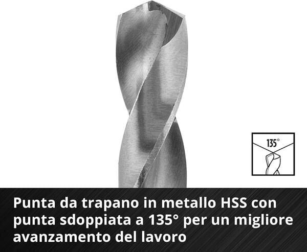 Einhell Bits Uç Set Metal-Ahşap-Beton 16 Parça 108953