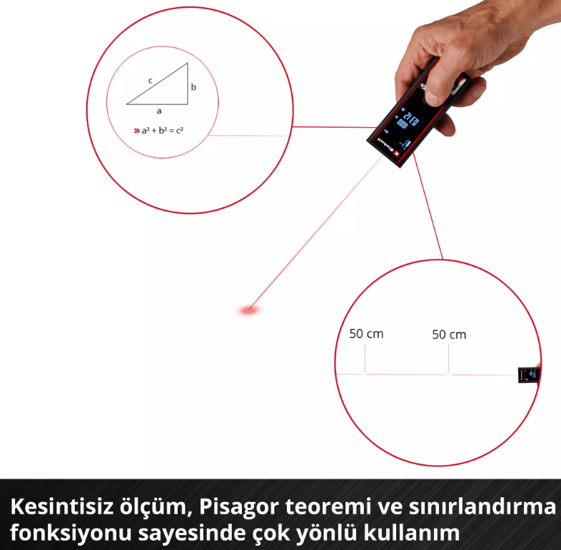 Einhell Tc-Ld 60 R Lazer Ölçü Aleti 2270082