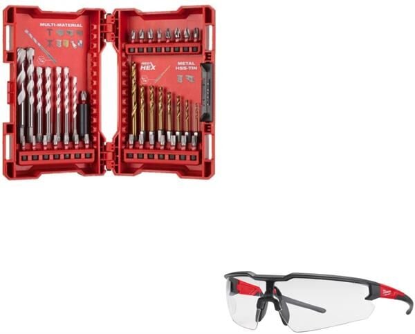 Milwaukee Perfect Match Shockwave Set Gözlük Hediyeli 4932492657