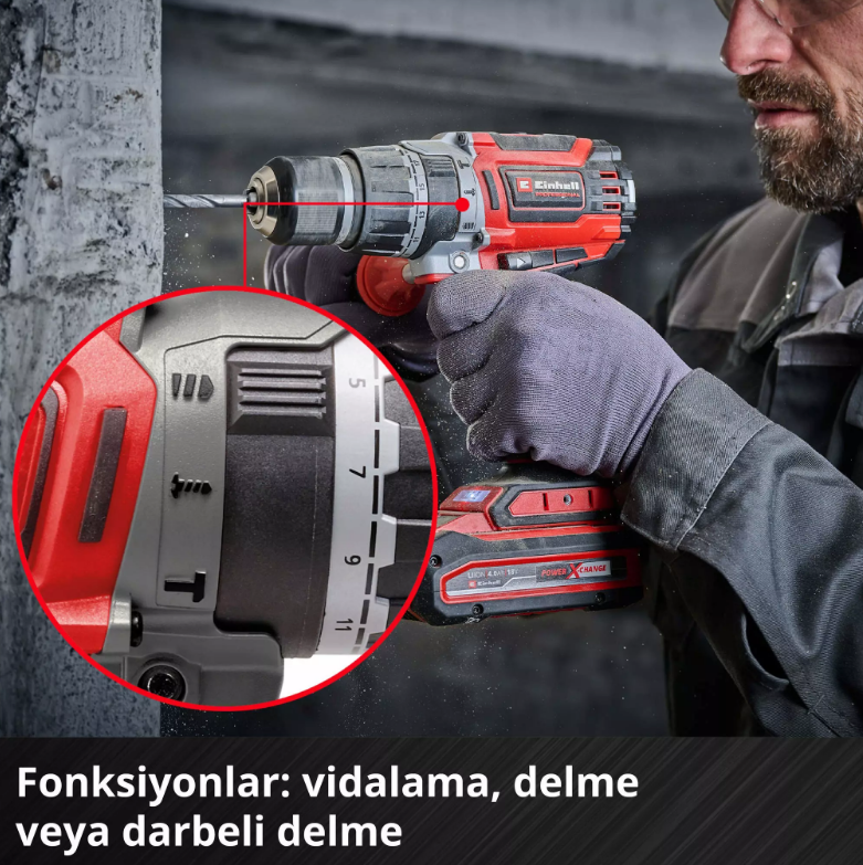 Einhell Tp-Cd 18/70 Lİ-İ BL Solo Darbeli Vidalama 4514315