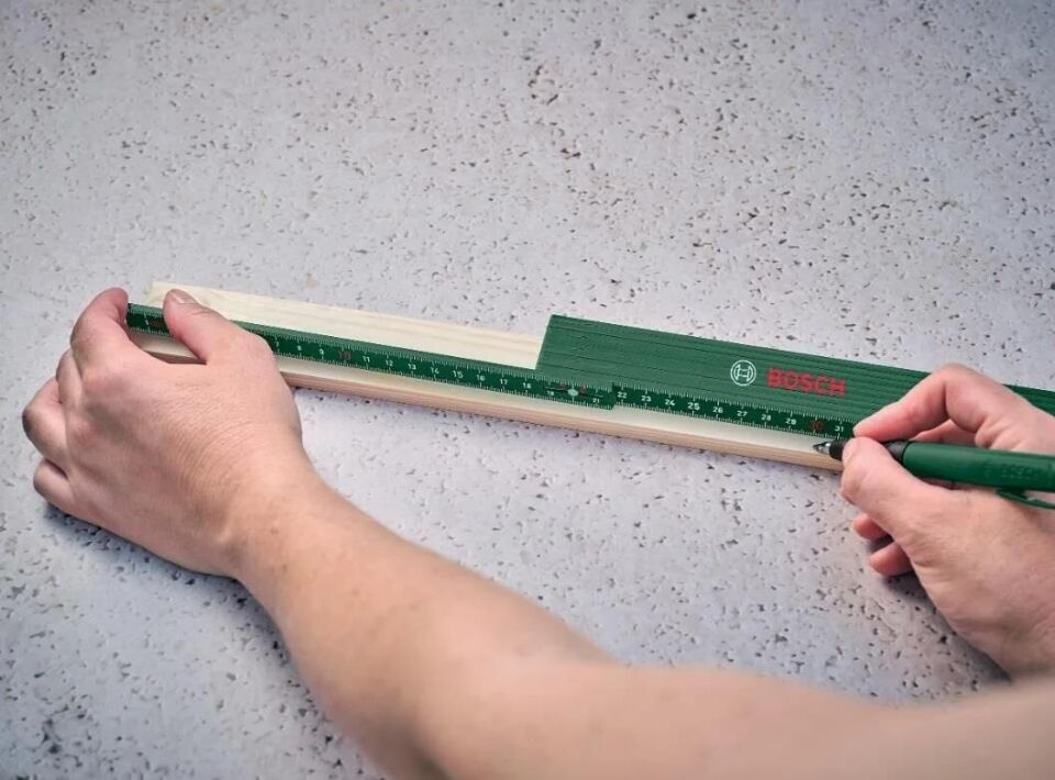 Bosch 1600A02ET4 Plastik Fiberglas Katlanır Metre 2 Metre