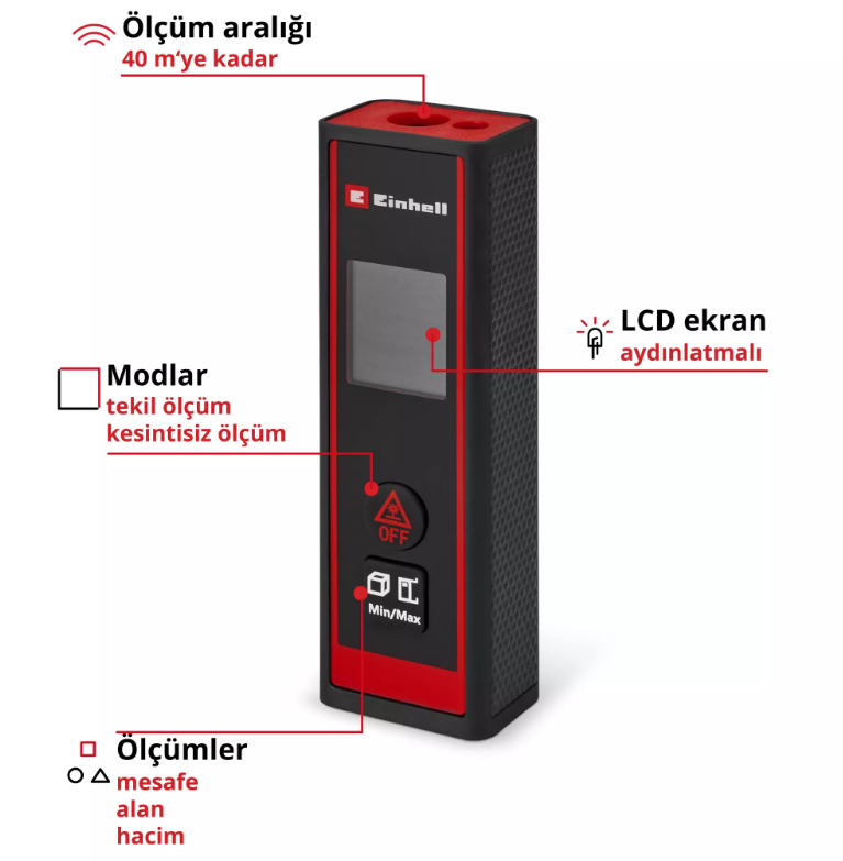 Einhell Tc-Ld 40 R Lazer Ölçü Aleti 2270078