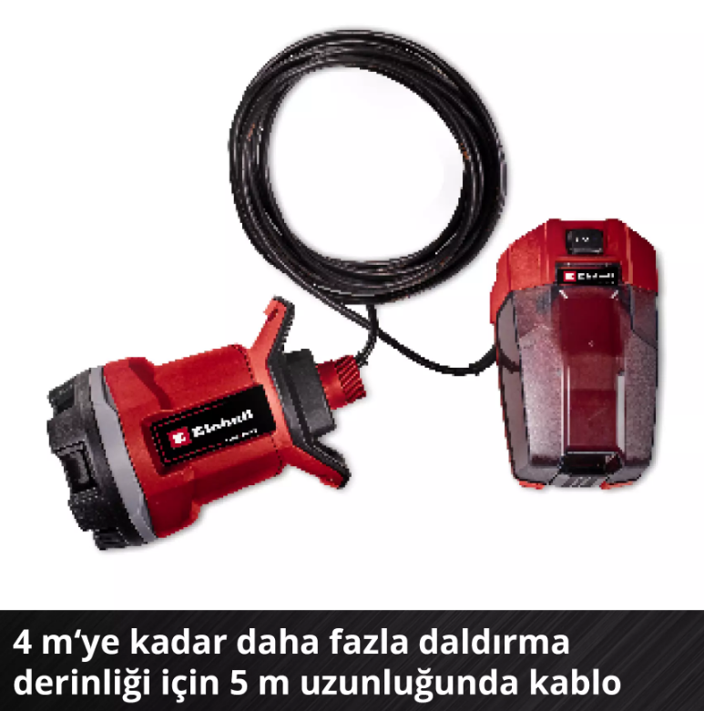 Einhell Ge-Dp 18/25 Lİ Solo Dalgıç Pompa Kirli 4181580