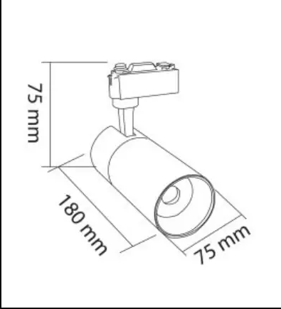 Ack Led Ray Armatür 30w Beyaz Kasa 6500K AD30-01130
