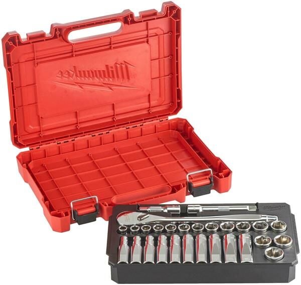 Milwaukee Cırcırlı Lokma Seti 1/2 28 Parça 4932471864