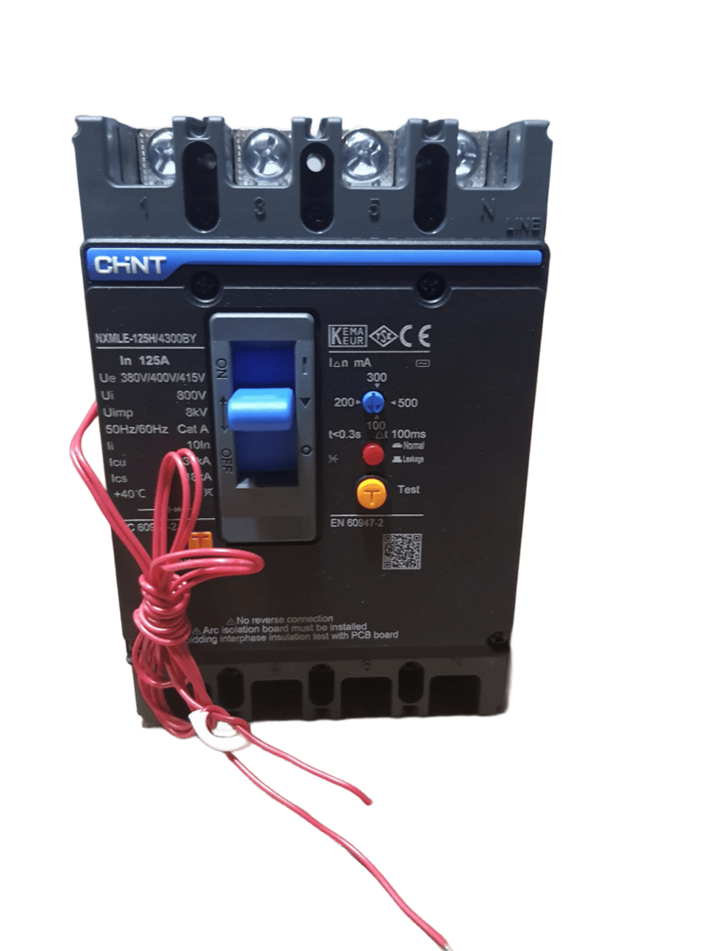 Chnt Bobinli Kompak Şalter 4P 125A 36KA 337239