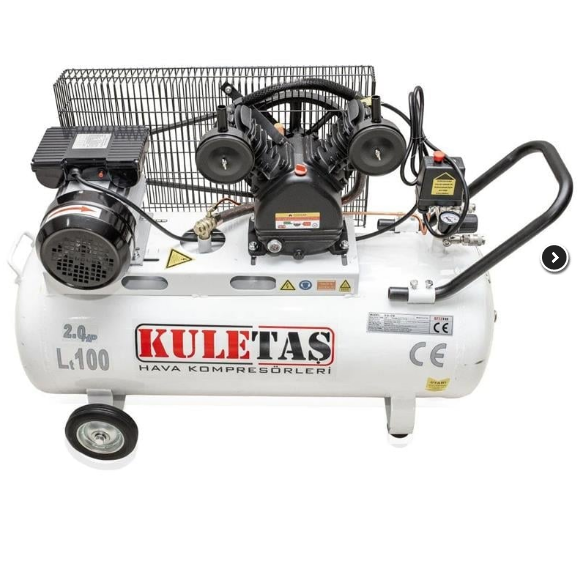 Kuletaş Hava Kompresörü 100 Lt 2 Hp 220V KLTŞ-100Y