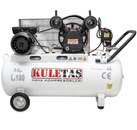 Kuletaş Hava Kompresörü 100 Lt 2 Hp 220V KLTŞ-100Y