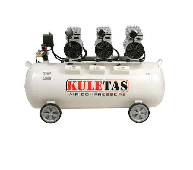Kuletaş Hava Kompresörü Sessiz 100 LT 220 V