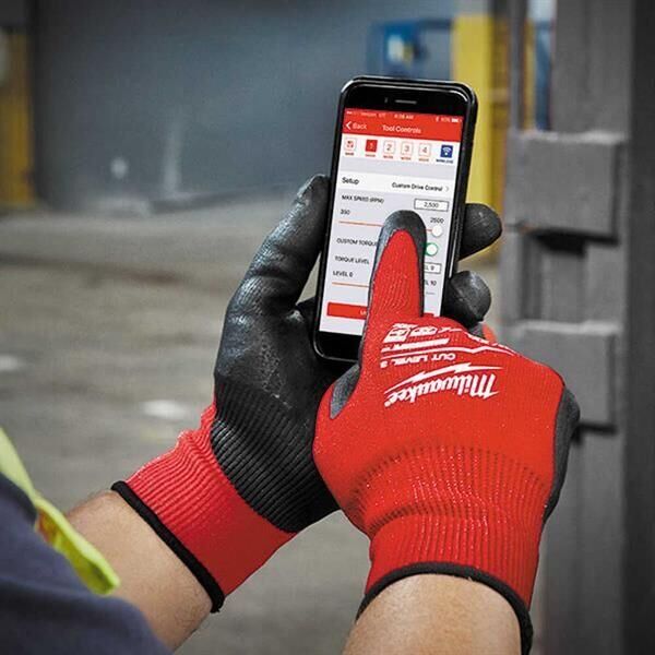 Milwaukee 3. Derece Kesik Korumalı Nitril Eldiven No:8 4932471420