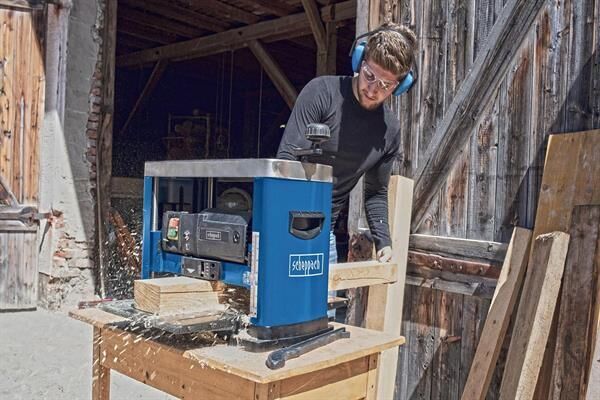 Scheppach PLM1800 Planya ve Kalınlık Makinası 1500W