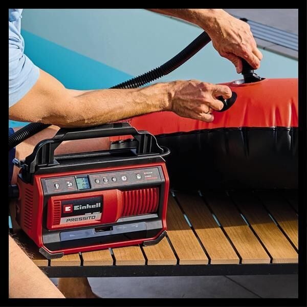 Einhell Pressıto 18/25 Hybrid Akülü Elektrikli Solo Hibrit Kompresör 4020430