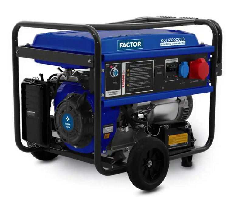 Factor Benzinli Jeneratör Trifaze 12KVA KGL12000CE3