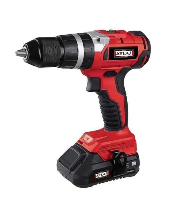 Attlas PRO-ATBL 18 PD-202C Çift Akülü Darbeli Matkap