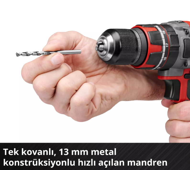 Einhell TP-CD 18/60 Lİ-İ BL Kit 1*2.0AH Akülü Darbeli Vidalama 4514211