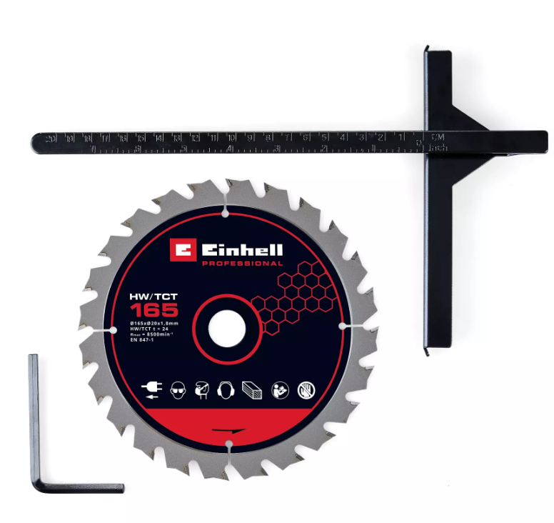 Einhell TP-CSD 18/1651 Lİ BL+2 M Solo Daire Testere 4331227
