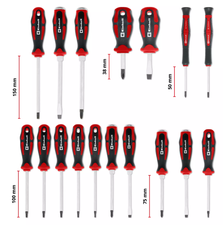 Einhell Tornavida Set 17 Parça 370525