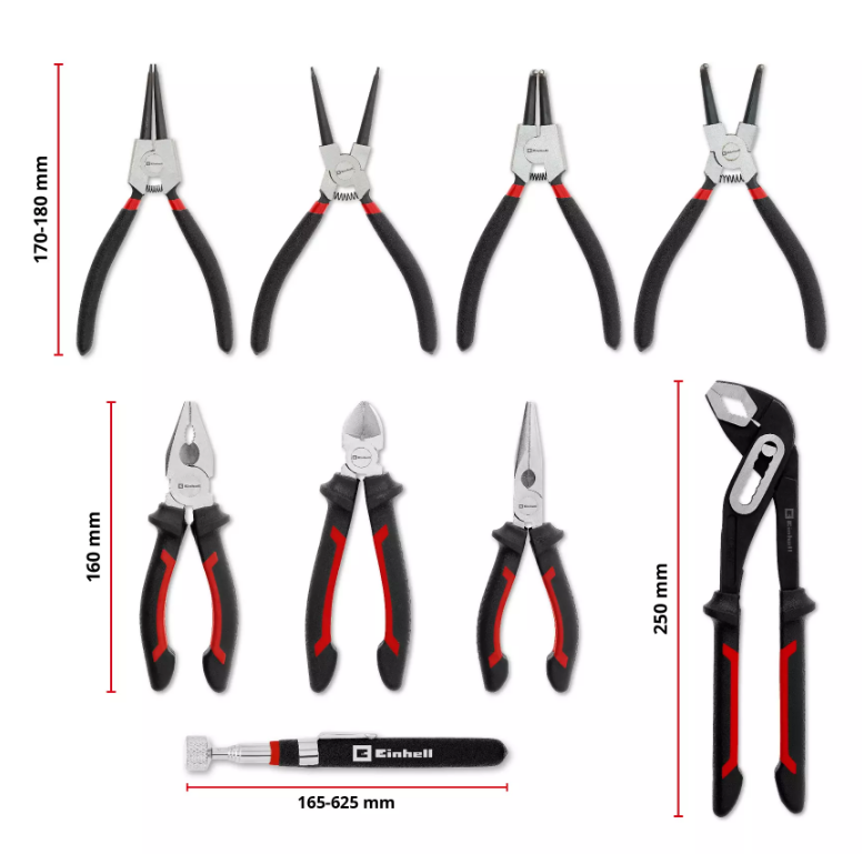 Einhell Pense Seti 9 Parça 370522
