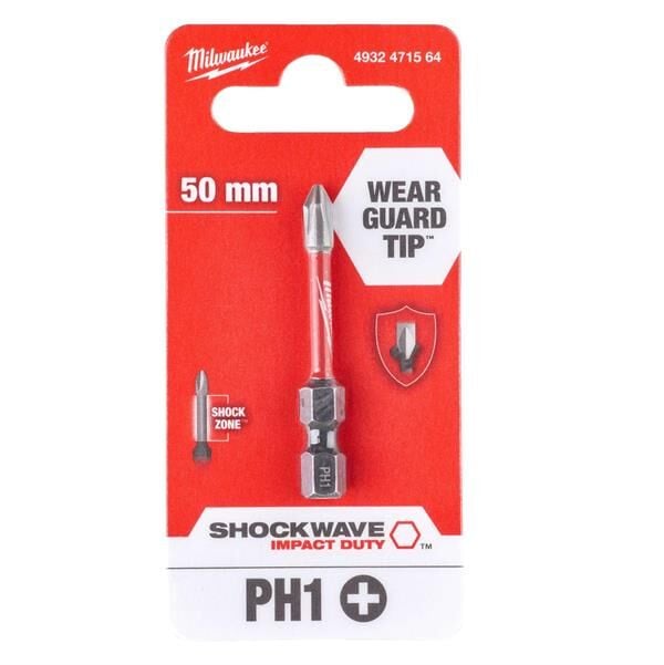 Milwaukee Bits Uç PH1 50 MM 4932471564
