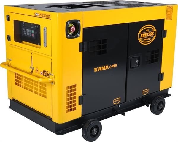 Kama By Reis KDK12SC 12 Kw Monofaze Su Soğutmalı Dizel Jeneratör