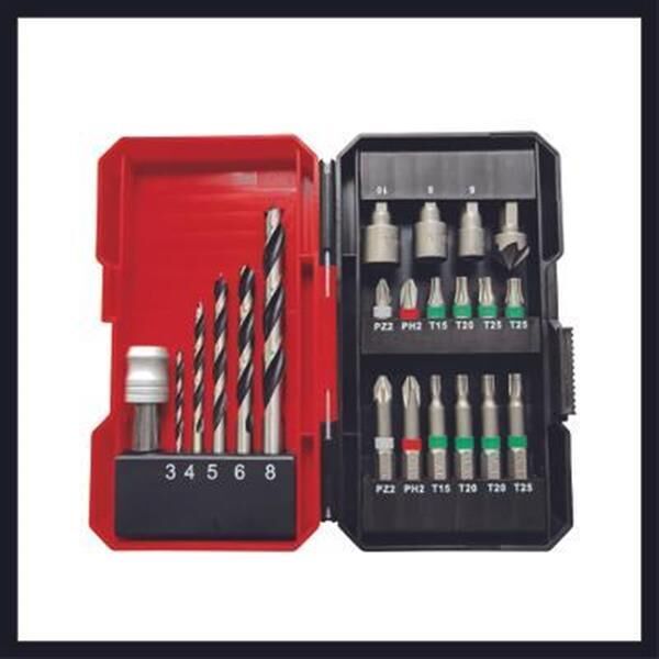 Einhell TC-CD 12-2 Lİ +22 Akülü Vidalama Seti 4514250