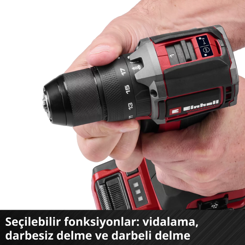 Einhell TP-CD 18/50-C Lİ-İ BL 2*3Ah Akülü Darbeli Vidalama 4514406