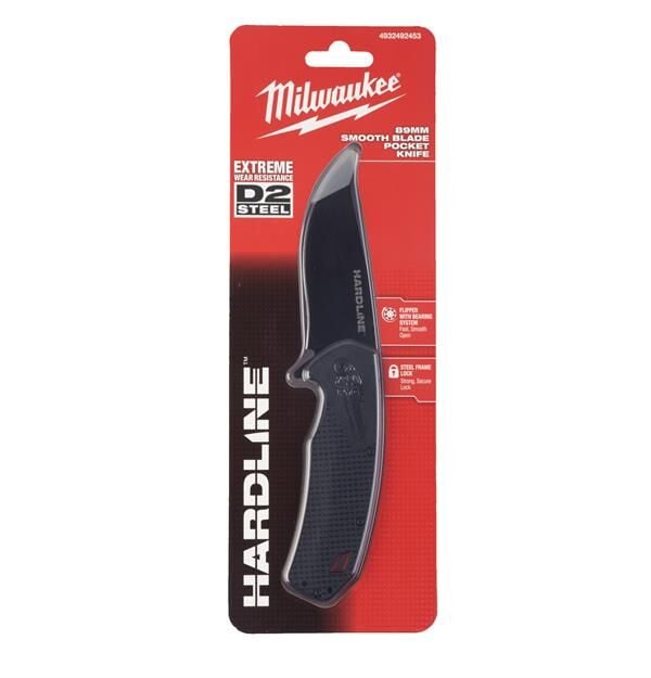 Milwaukee Hardline Katlanır Bıçak 89 MM 4932492453