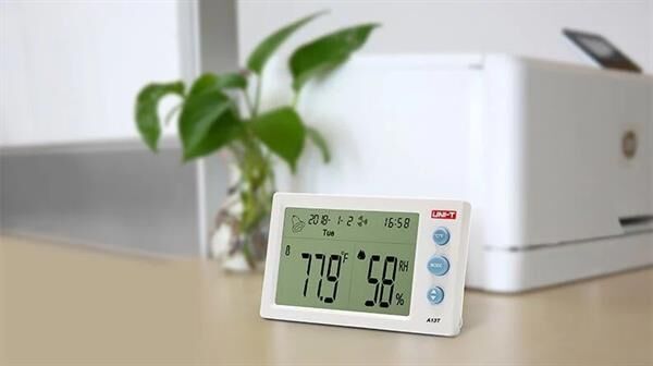 UNI-T A13T Dijital Saat Sıcaklık Nem Ölçer
