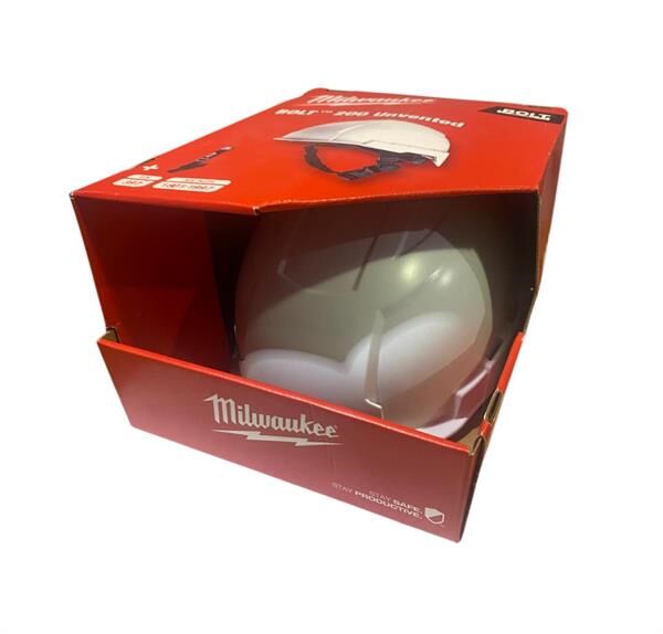 Milwaukee Bolt200 Beyaz Baret (Hava Deliksiz) 4932479252
