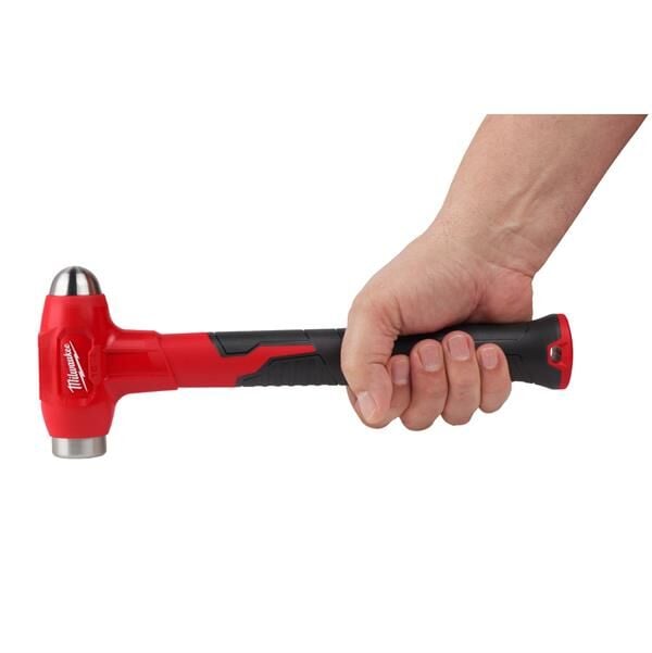 Milwaukee Fiber Saplı Küresel Başlı Bilyeli Çekiç 450 GR 4932492348