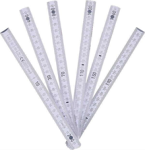 Milwaukee Ahşap Katlanır Metre 2 MT 4932459302