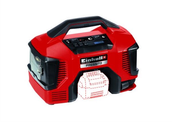 Einhell Pressıto Akülü Hibrit Kompresör 4020460