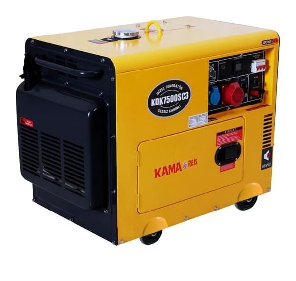 Kama By Reis KDK7500SC3 5.5 Kw Dizel Jeneratör