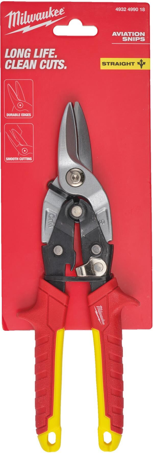 Milwaukee Kaportacı Makası Düz 260 mm 4932499018