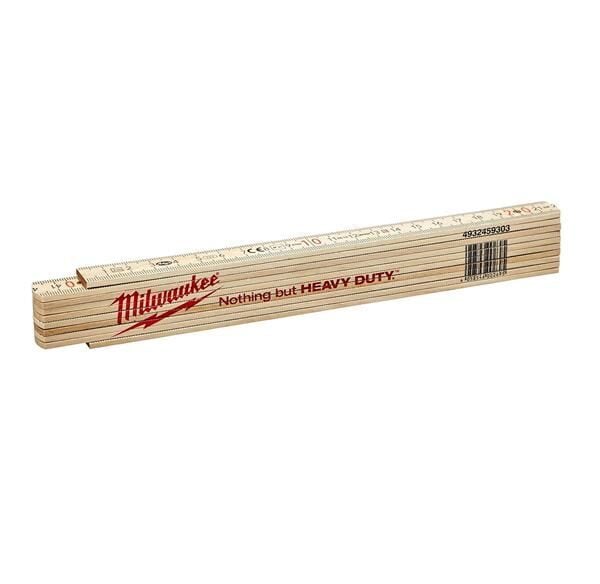 Milwaukee Katlanır Metre İnce Ahşap 2 MT 4932459303
