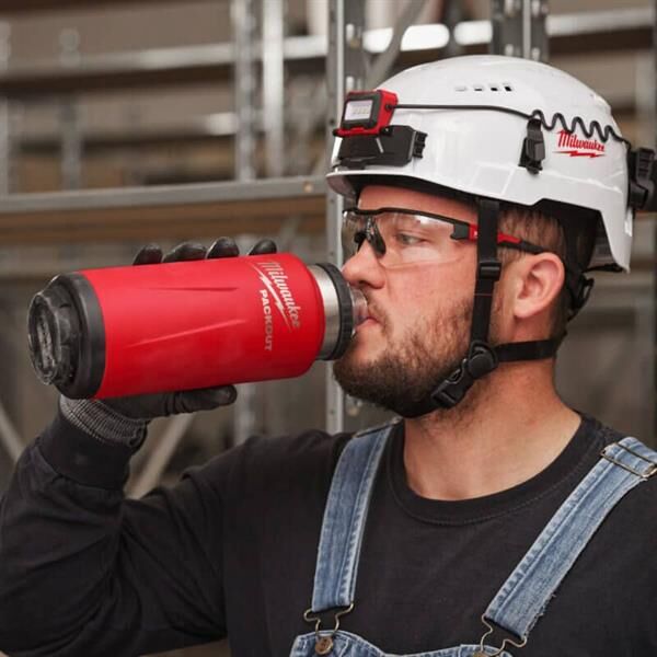 Milwaukee Packout Matara Suluk 1065 ML Krmızı 4932493467