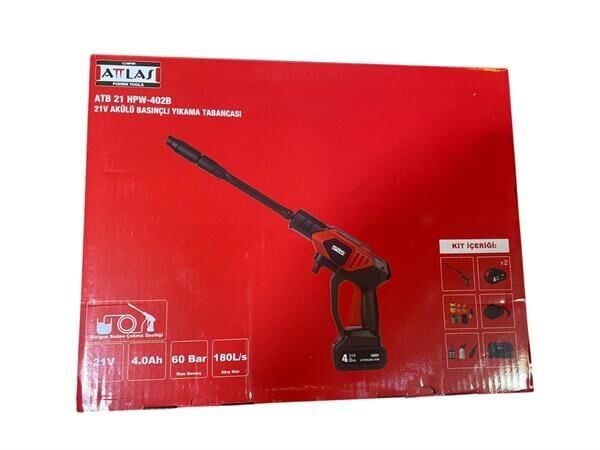 Attlas ATB 21 HPW-402B Akülü Basınçlı Yıkama Tabancası A0901011