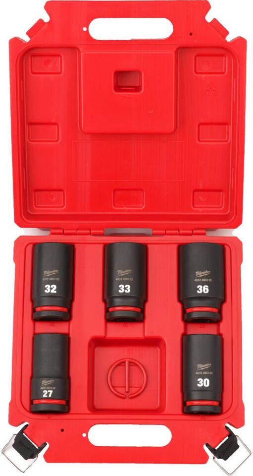 Milwaukee Shocwave 3/4\'\' Derin  Lokma Seti - 5 Parça 4932498750