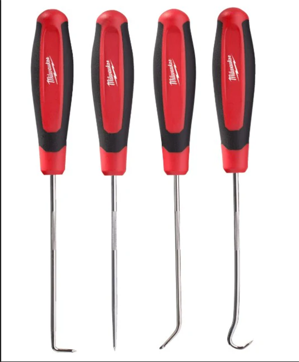 Milwaukee Conta Keçe Sökücü Kanca Set 4 Parça 4932499471