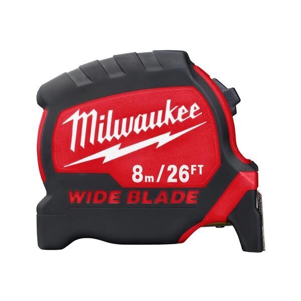 Milwaukee Premium Geniş Bıçak Şerit Metre 8M /26FT 4932471818