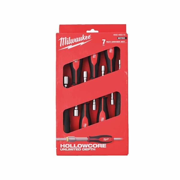 Milwaukee Hollowcore Manyetik Lokma Tornavida Set - 7 Parça 4932492372