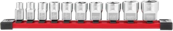 Milwaukee 3/8\'\' Lokma Seti 10 Parça  (INCH) 4932492508