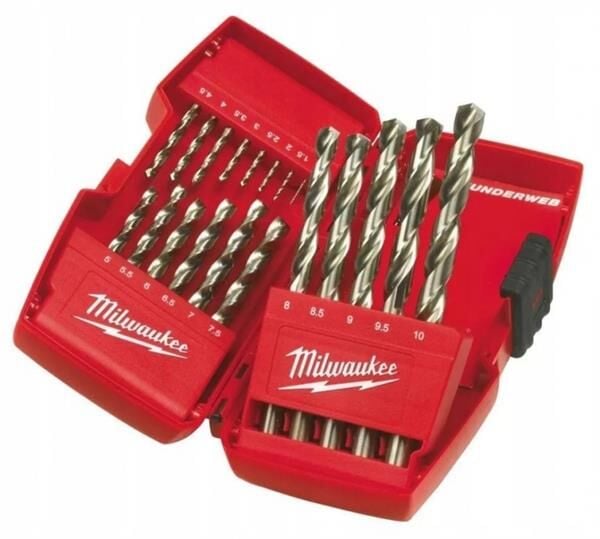 Milwaukee Metal Matkap Ucu Set 19 Parça (1-10) Thunderweb Seri 4932493869