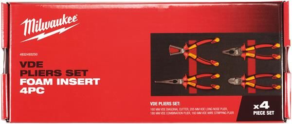 Milwaukee VDE 4 Parça Pense Seti 4932493250