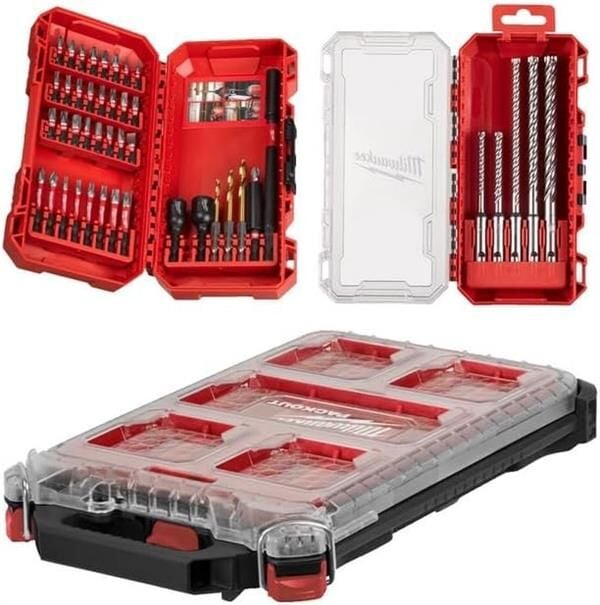 Milwaukee Packout Delme Vidalama Seti 45 Parça 4932499761