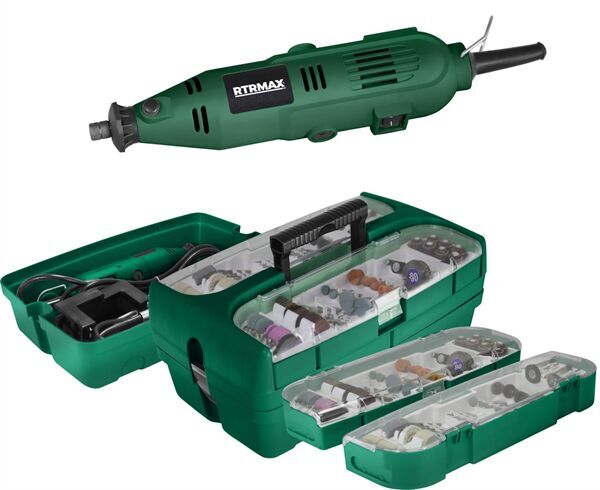 Rtrmax Rtm135 Mini Taşlama ve Gravür Seti 187 Parça