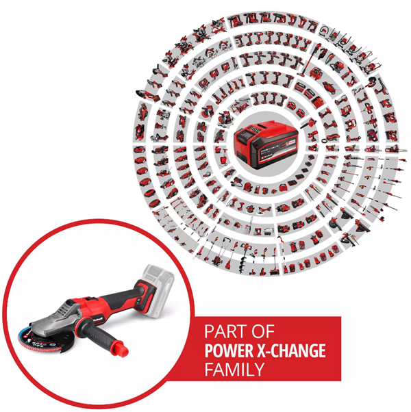 Einhell TP-AG 18/125 F Lİ BL Solo Akülü Avuç Taşlama 4431175 (Aküsüz)