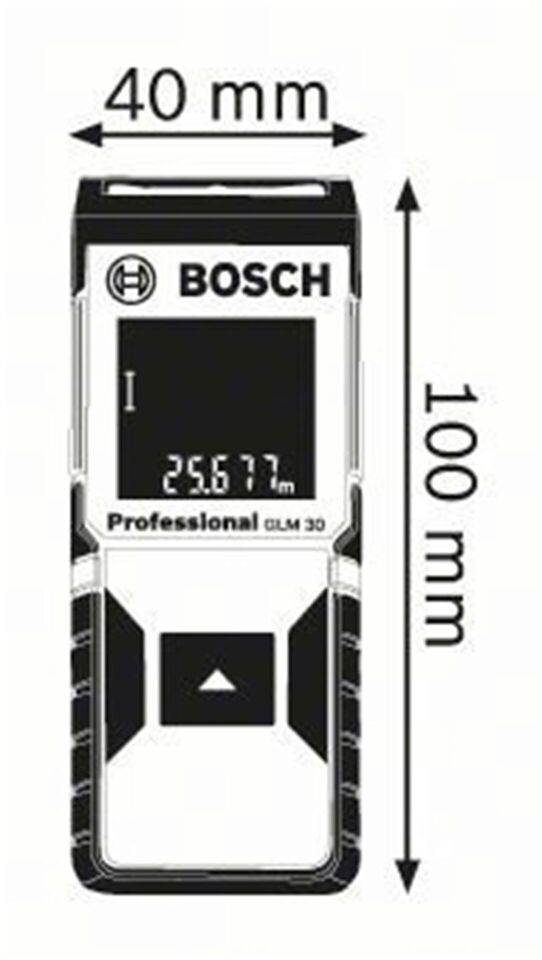 Bosch GLM 30 Lazerli Uzaklık Ölçer Professional 30 Mt.