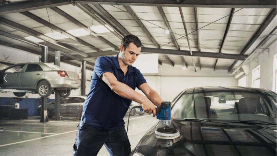 Bosch Professional GPO 950 Polisaj Makinesi 950 W 180 mm